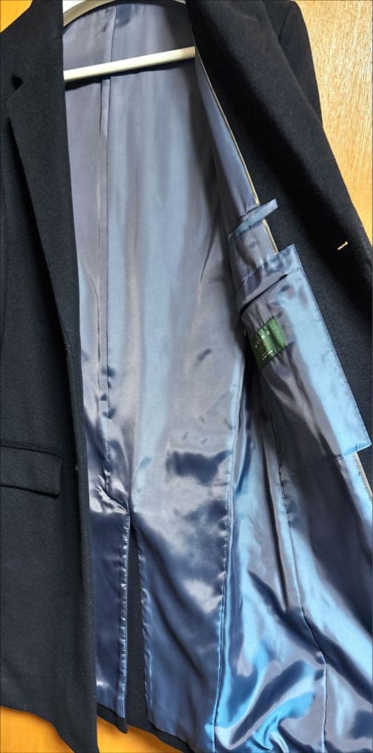 美品 green label relaxing チェスターコート ネイビー Mの通販｜ifr-ev.de