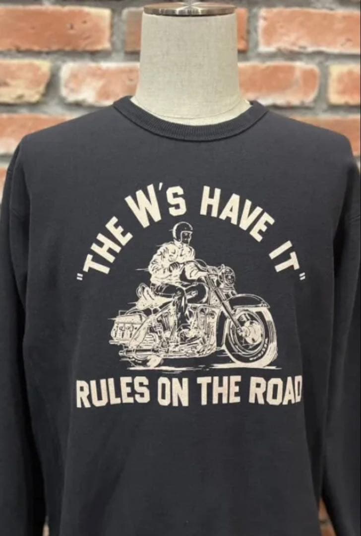 ウエストライド　WESTRIDE RW SWEAT ウエストライド WESTRIDE スウェット 25FW RW CREW 25-02