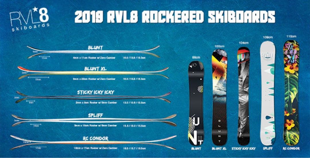 RVL8 SPLIFF 109センチ BXB AX-1 ビンディング