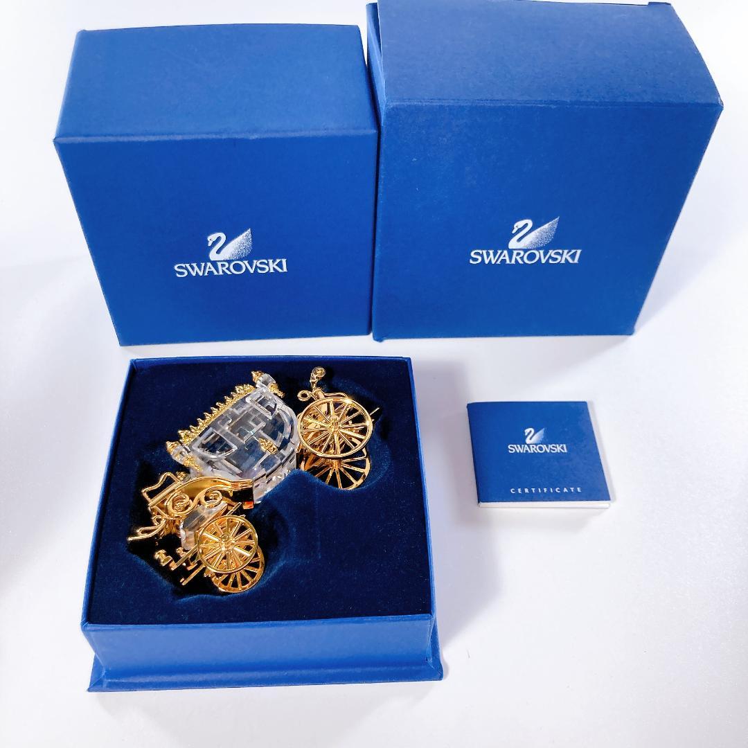 SWAROVSKI スワロフスキー 馬車　18Kゴールドコーティング|3348| 2026年最新】スワロフスキー 馬車の人気アイテム - メルカリ