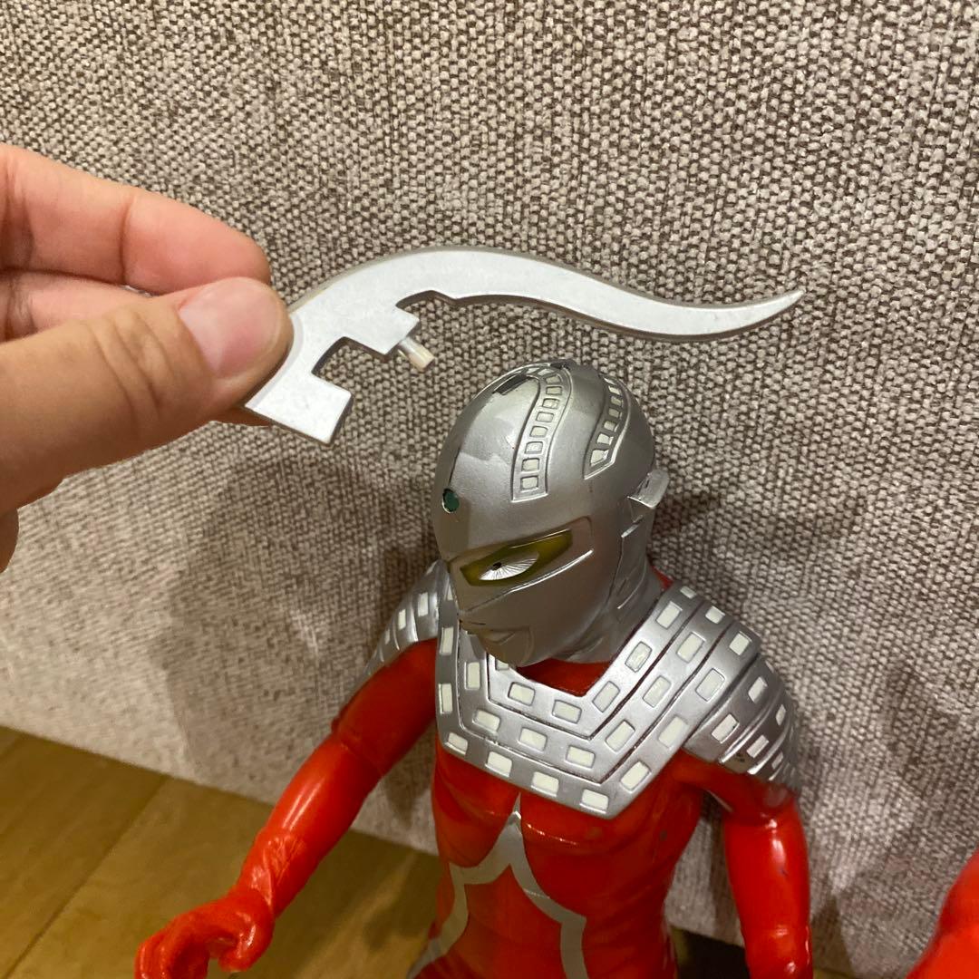 ウルトラマンエース タロウ セブン ビックサイズ ソフビ - メルカリ