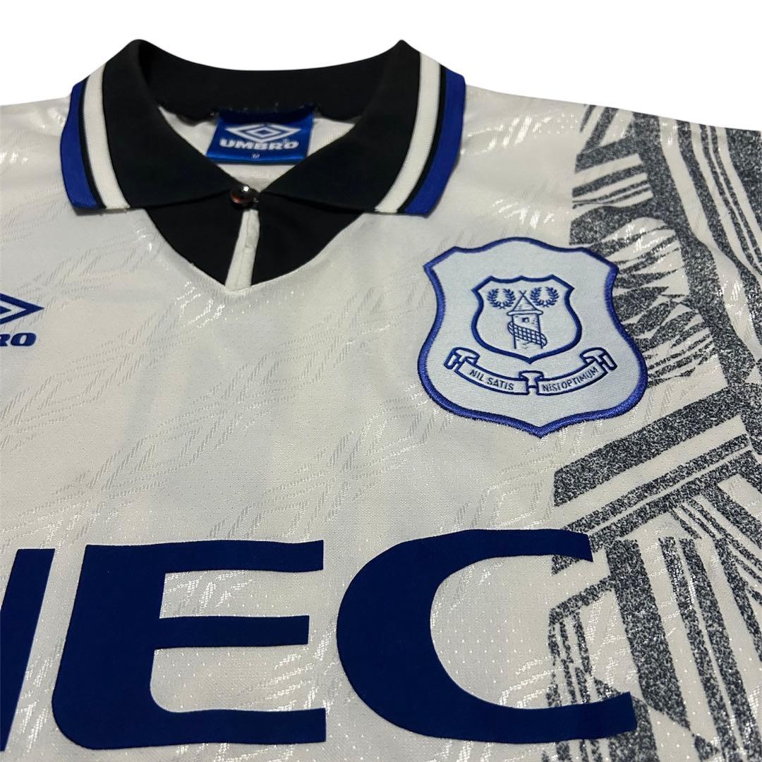 95 AWAY UMBRO Everton FC #10 M
