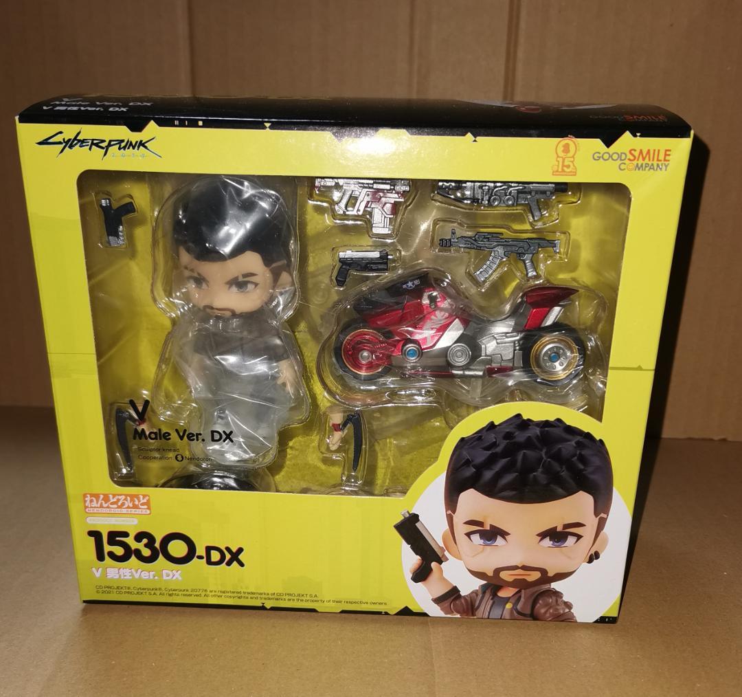 ねんどろいど サイバーパンク 2077 主人公 男 未開封 サイバーパンク2077』より、主人公“V”が＜男性Ver.＞ ＜女性Ver.＞の2