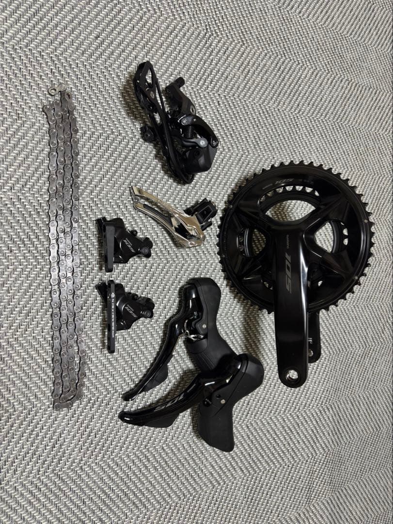 SHIMANO 105 R7100コンポセット シマノ 新型105 R7100 機械式シフト 油圧ディスクブレーキ仕様 コンポ