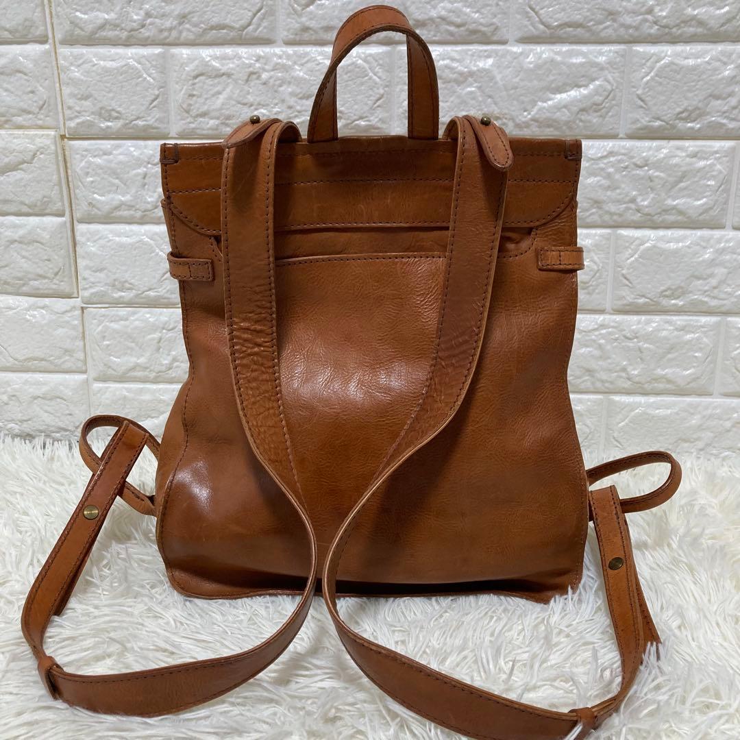 genten✨稀少品 リュックサック アヴィラヌオーバ オールレザー