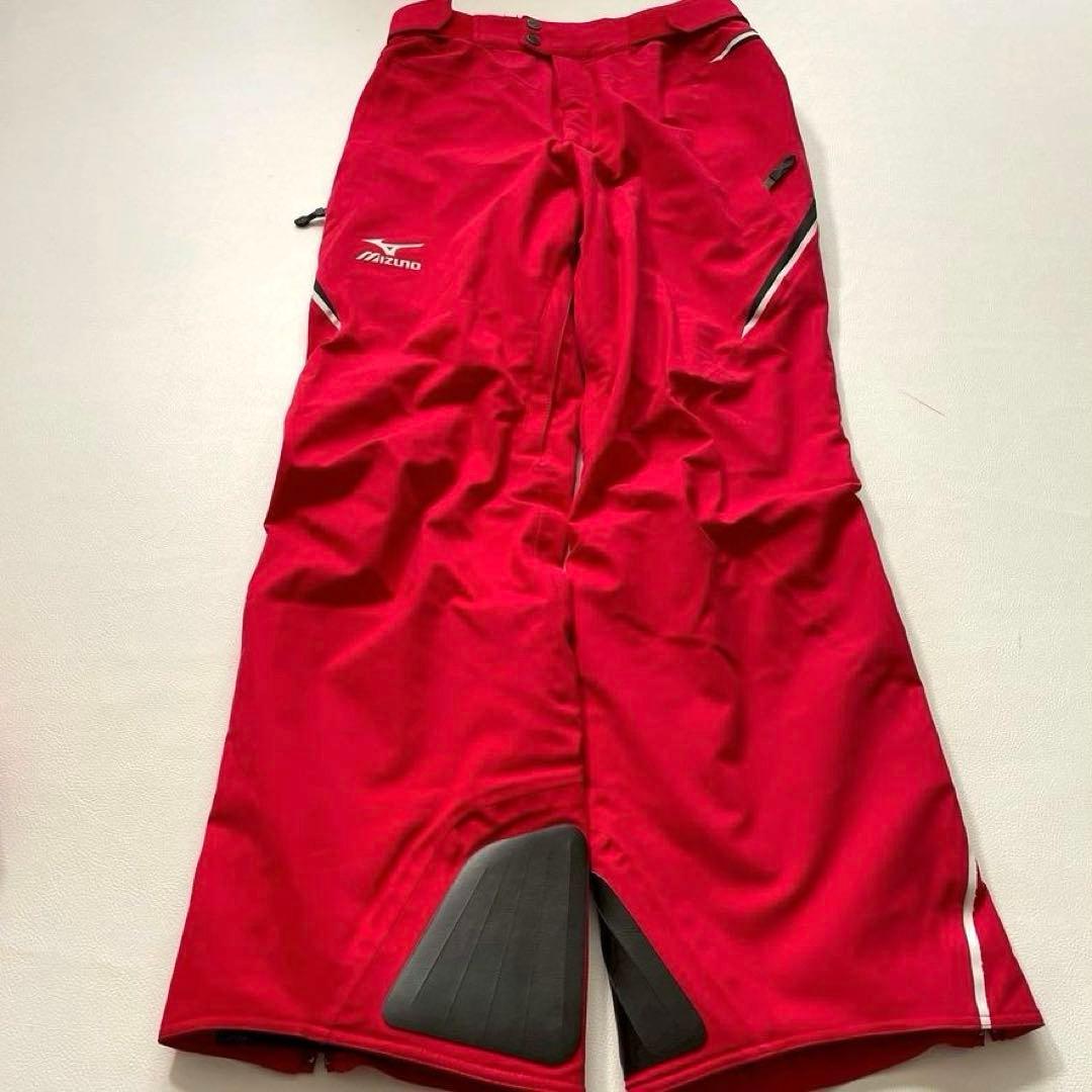 やまみ様専用】ミズノ スキーウェア 上S 下M セットアップ 赤 ブレスサーモ