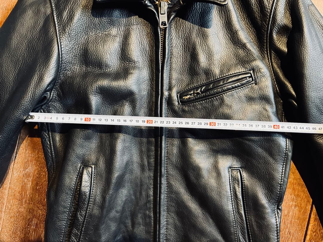 希少34／極上USA製】Schott 681 Highwayman シングル