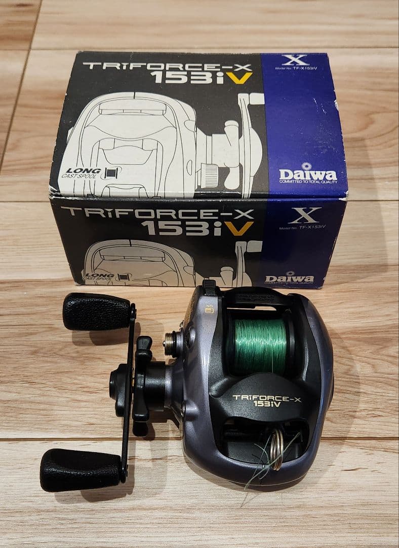 Daiwa TRIFORCE-X 153iV ベイトリール - メルカリ