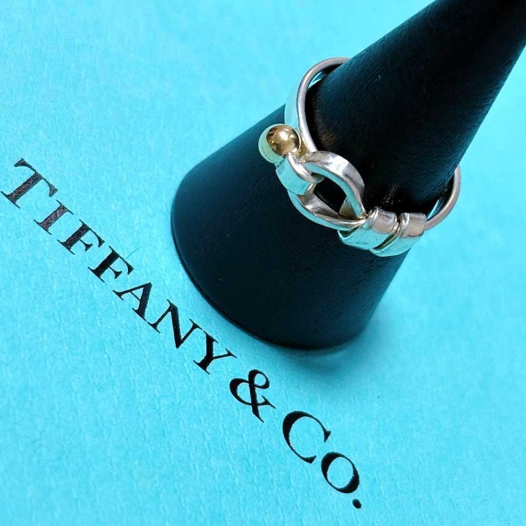 美品】15号 Tiffanyティファニー ラブノット リング 925/750 - メルカリ