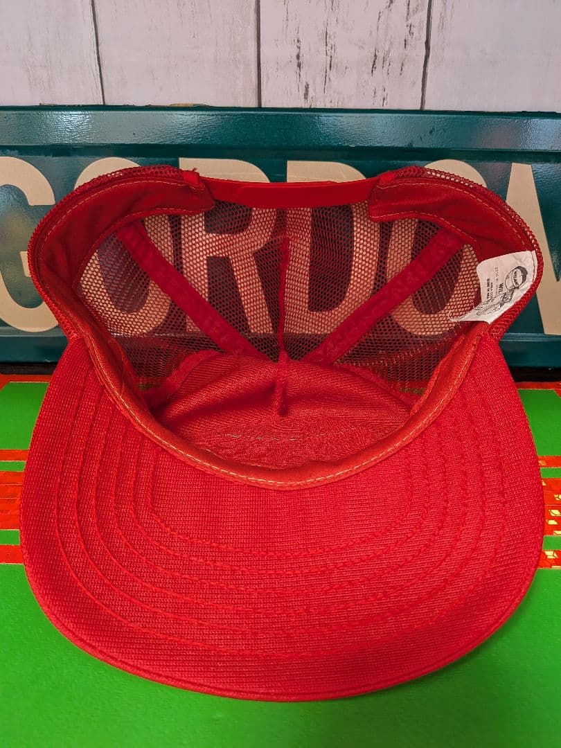 ヴィンテージトラッカーキャップ USA製 アメリカ製 70s-80s EXXON