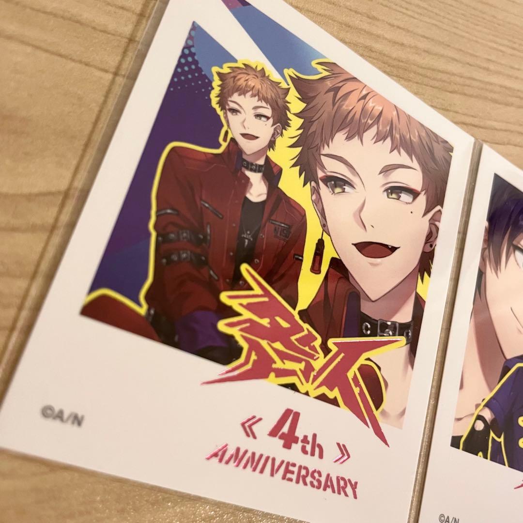 にじさんじ 咎人 剣持刀也 伏見ガク 4周年チェキ風カード - メルカリ