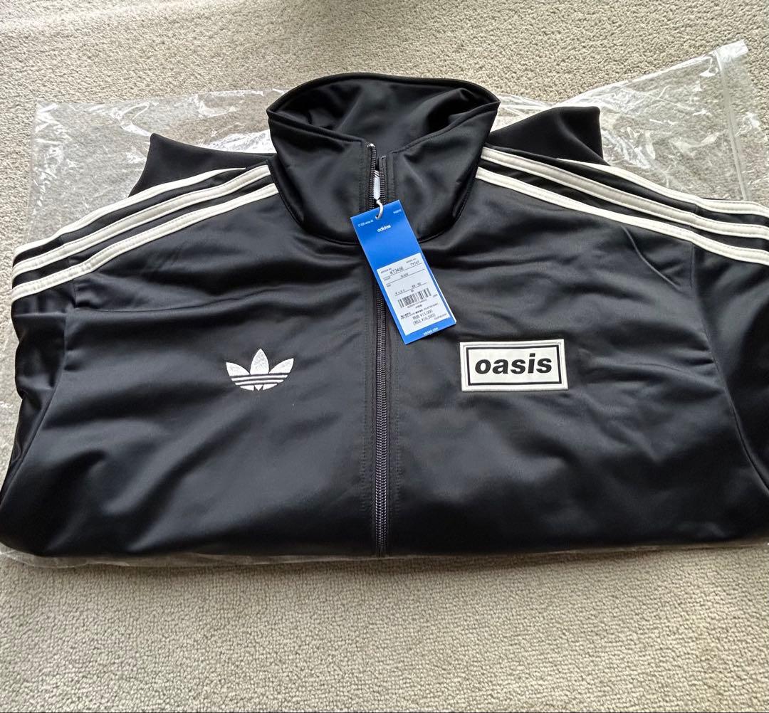 adidas oasis ジャージ Mサイズ 黒