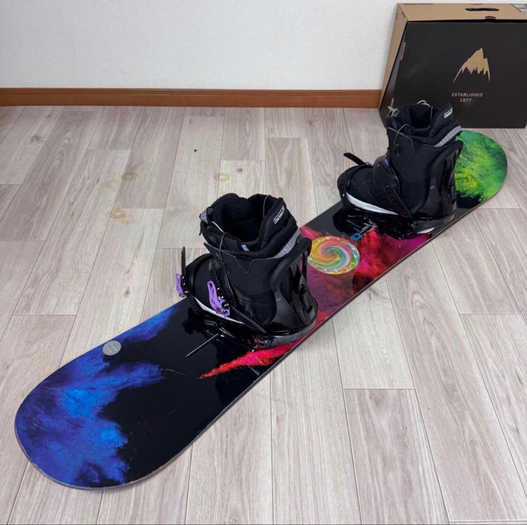 BURTON SOCIAL スノーボードセット 138cm ブーツ23.5 - メルカリ