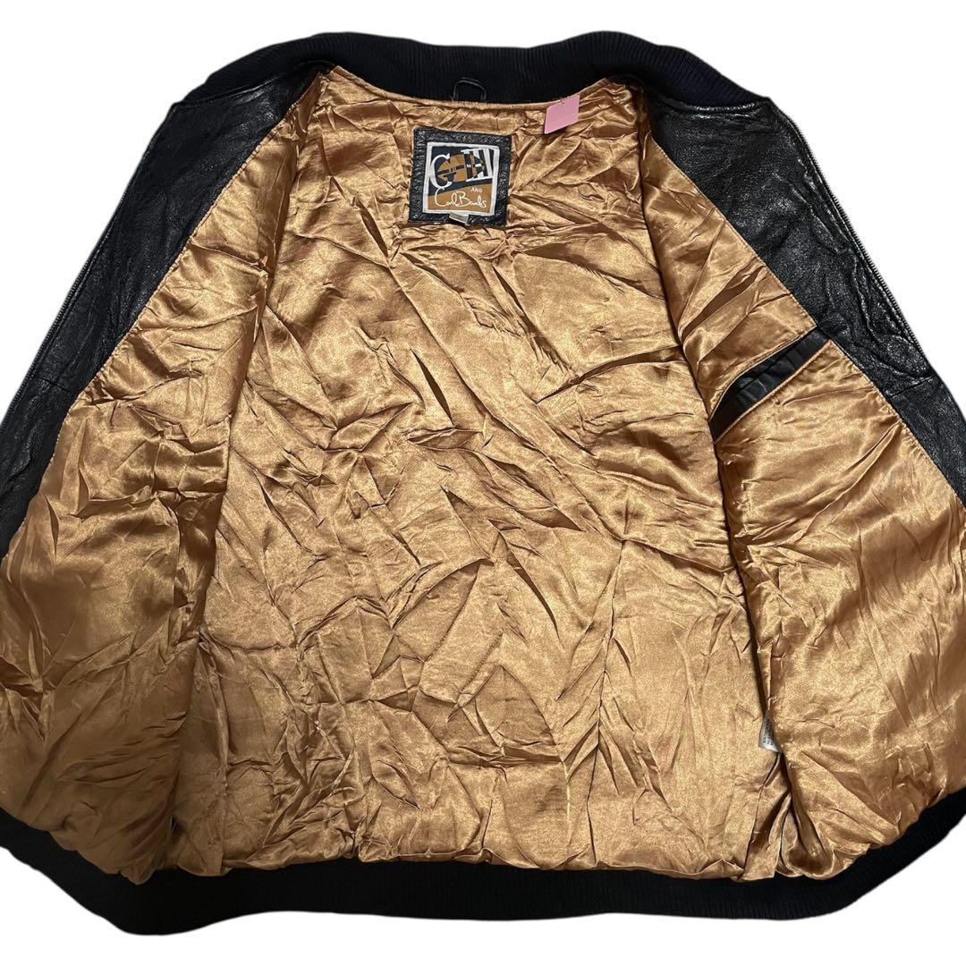 希少 90s NFL ラムズ ST.LOUIS RAMS レザースタジャン XL - メルカリ