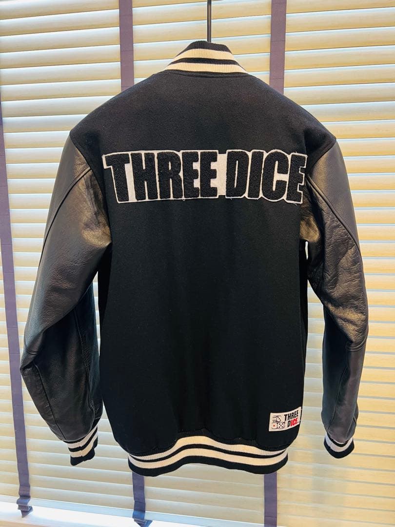 THREE DICE スリーダイス スタジャン 真木蔵人着用 Lサイズ