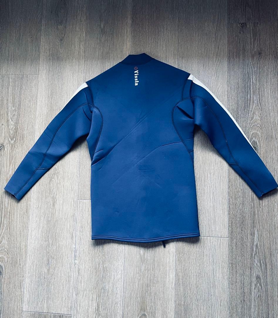 VISSLA ヴィスラフルジップタッパーWETSUITS Sサイズ