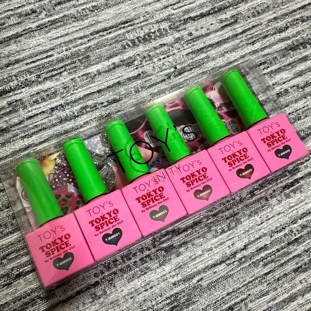 TOY's ぎゃるマグ　蓄光 TOY's × INITY 光るギャルマグ 7ml 6色セット T-BMG01~06 蓄光