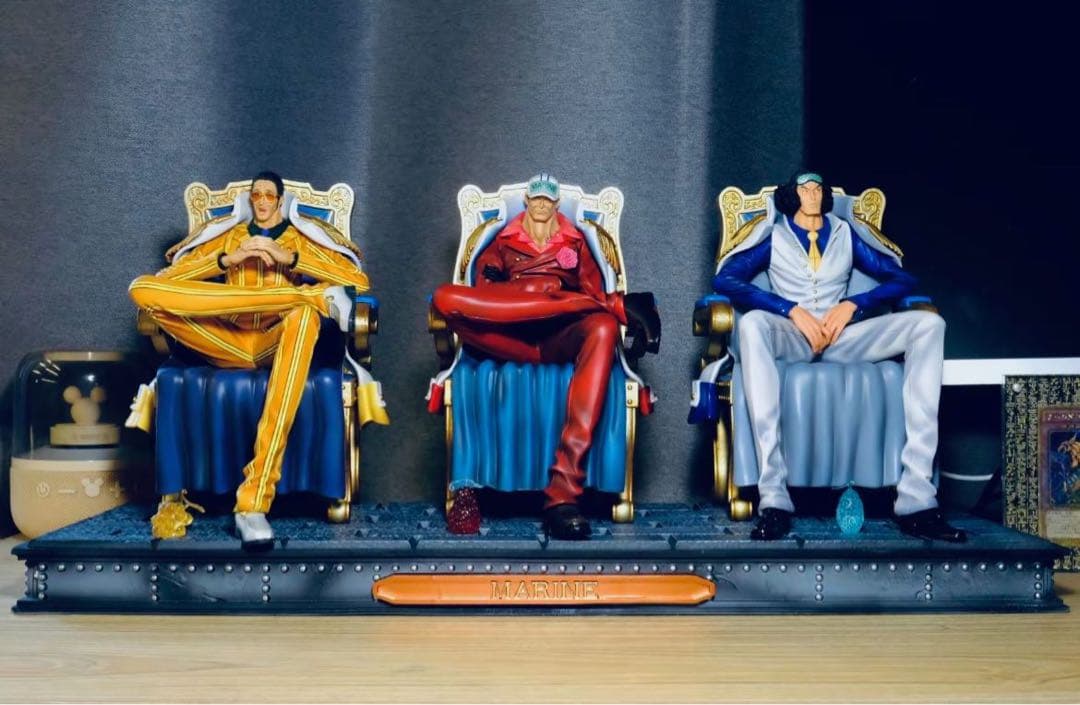 ワンピース クザン 黄猿 赤犬 ガレージキット ガレキ スタチュー⑤