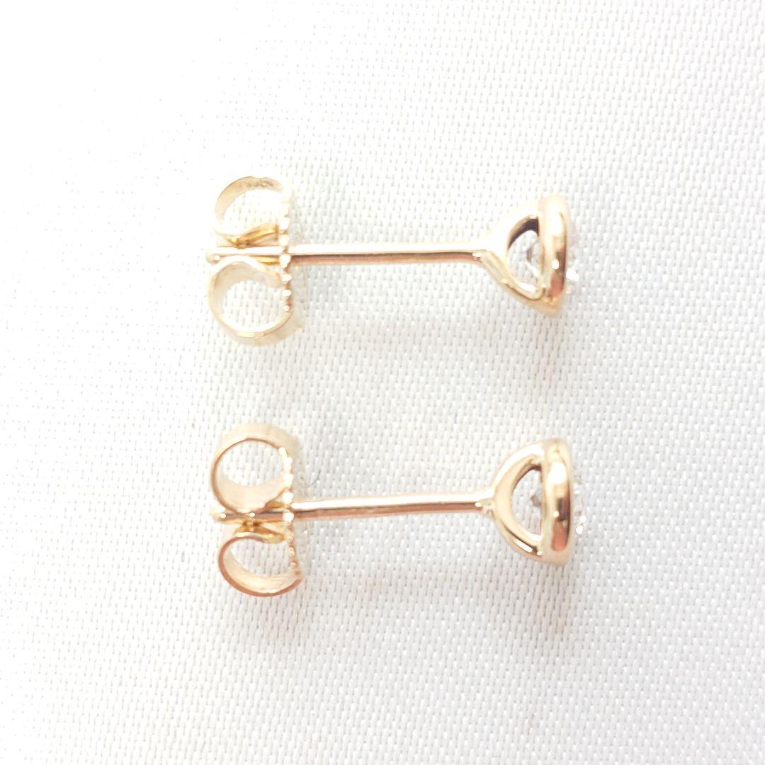 美品】ティファニー K18 バイザヤード ダイヤモンドピアス 7219 - メルカリ