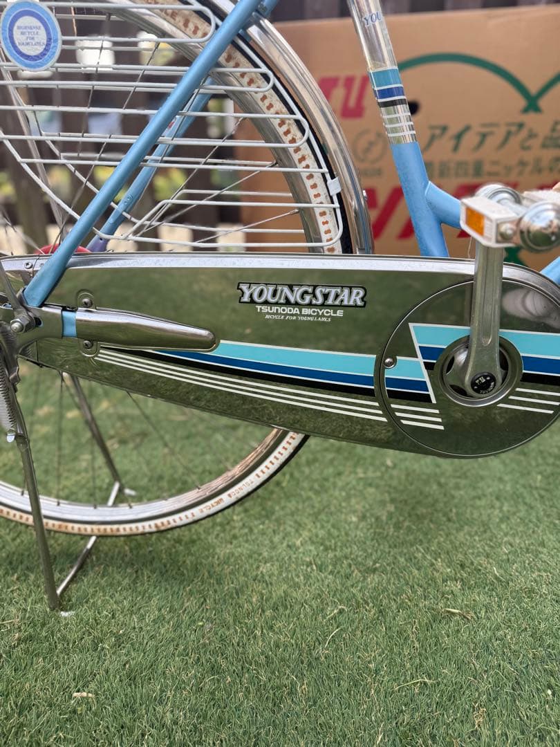 昭和レトロ ツノダ 婦人スポーツ車 未使用 箱入り新品 フレンチユ今日