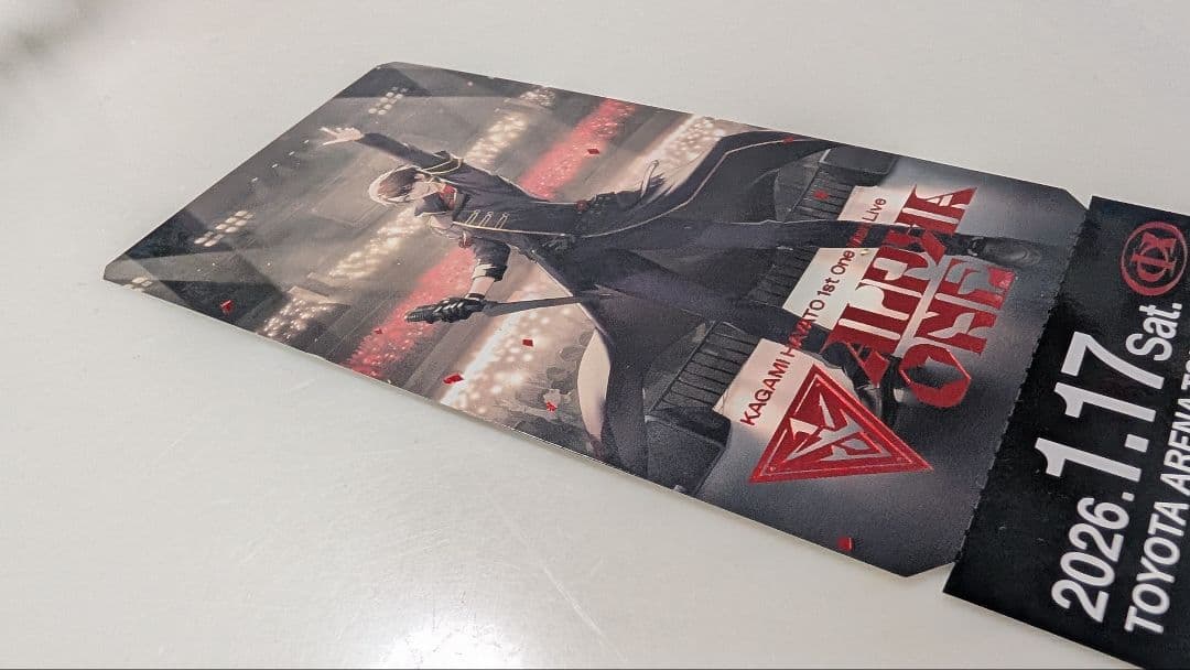 加賀美ハヤト ワンマンライブ メモリアルチケット FC特典 にじさんじ