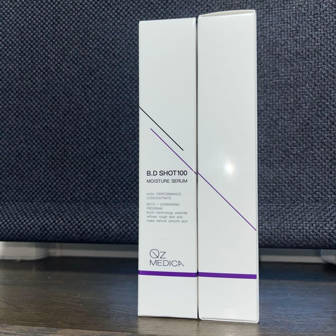 BDショット100 新品未開封　2本 B.D SHOT 100 Amazon.co.jp: 【Qz MEDICA】B.D SHOT 100 美容液 25ml シワ 天然美容
