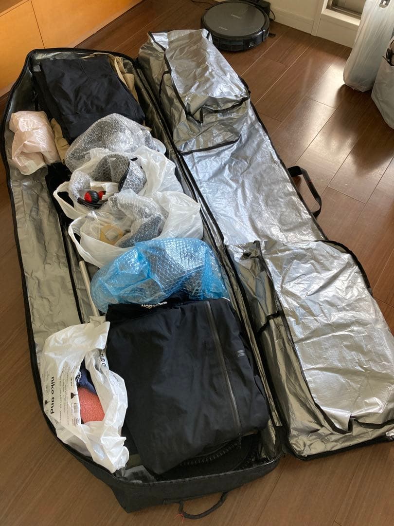 2人分入るスノーボードケース ホームマウンテン リョック・ショルダー