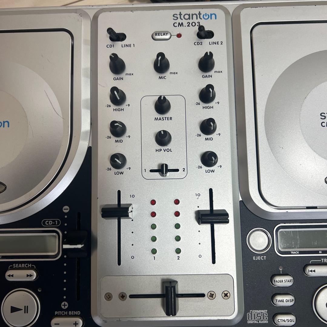 【美品】stanton CM.203-100 KORG DJミキサー CDJ
