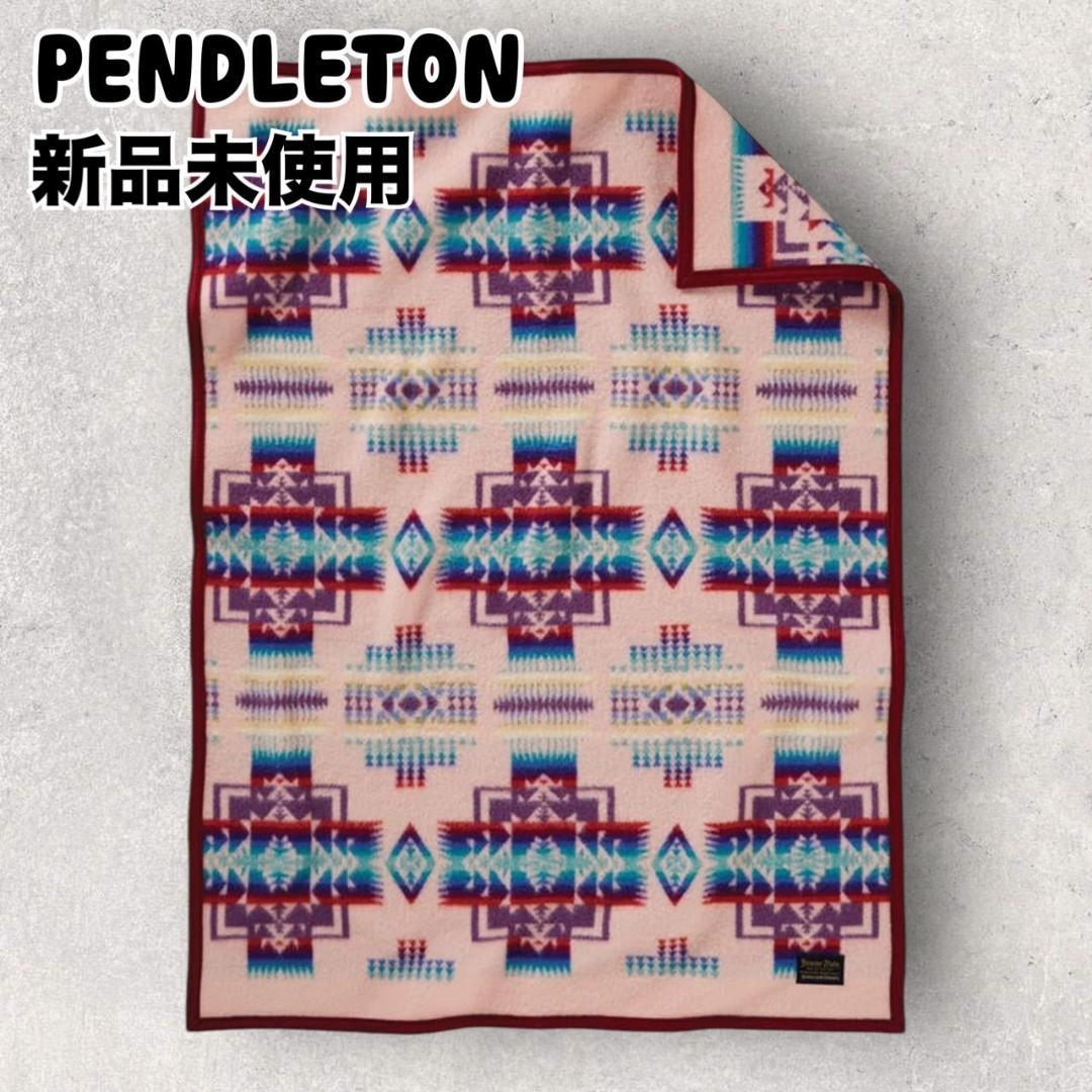PENDLETON ペンドルトン ムチャチョ ウールブランケット 膝掛け ピンク PENDLETON ペンドルトン ムチャチョ ウールブランケット 膝掛け ピンク