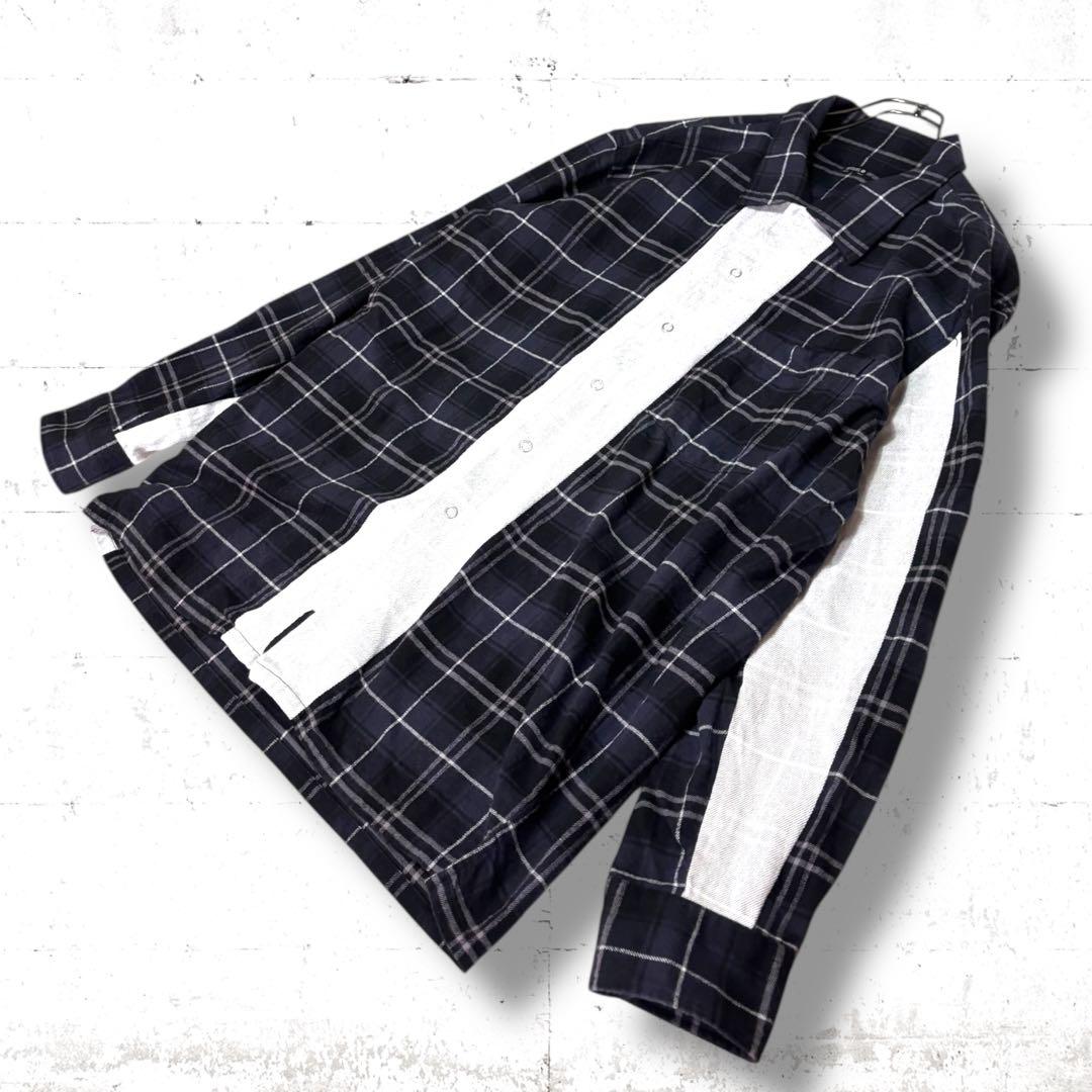 SEQUEL ライン ネルシャツ 長袖 チェック Lサイズ - メルカリ