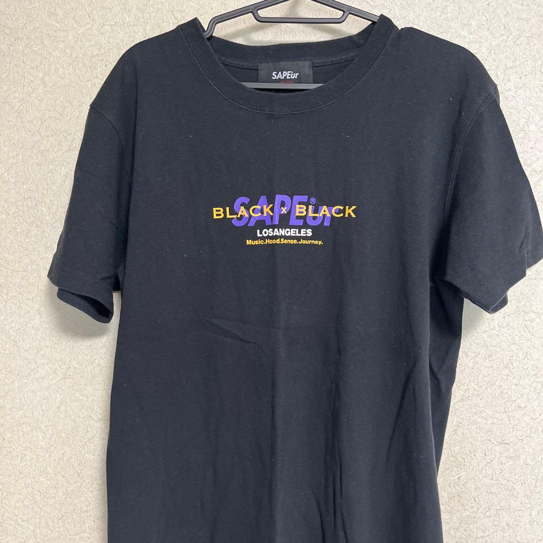 SAPEur サプール BLACK×BLACKコラボ Tシャツ レイカーズ M - メルカリ