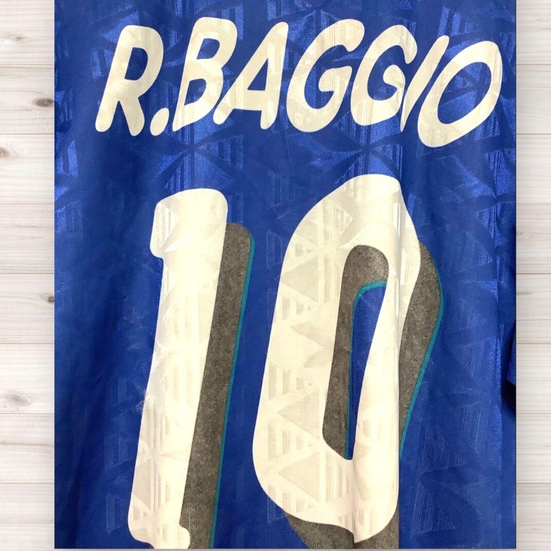 DIADORA R. Baggio ポロシャツ 10番 90S VINTAGE - メルカリ