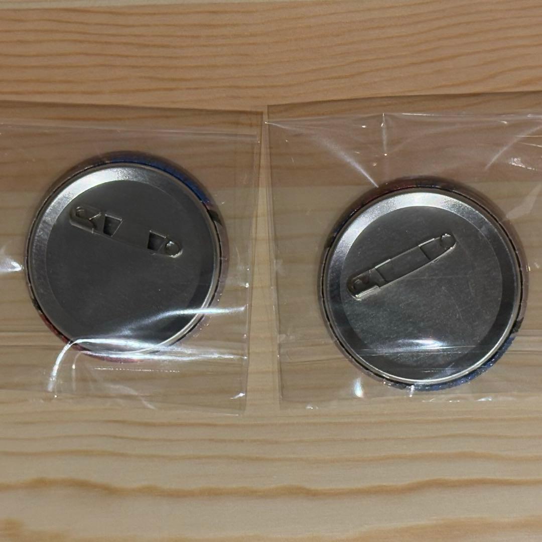 ACCA13区監察課 バレンタインケーキ 特典缶バッジ ジーン ニーノ