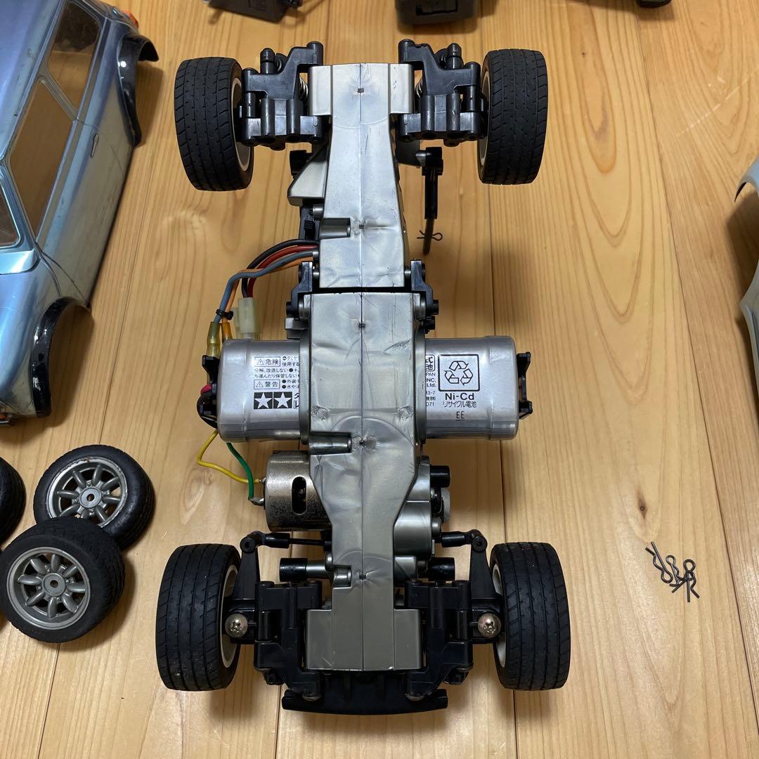 動作確認済】タミヤ RCカー FIAT 500 1/10 M03シャーシ - メルカリ