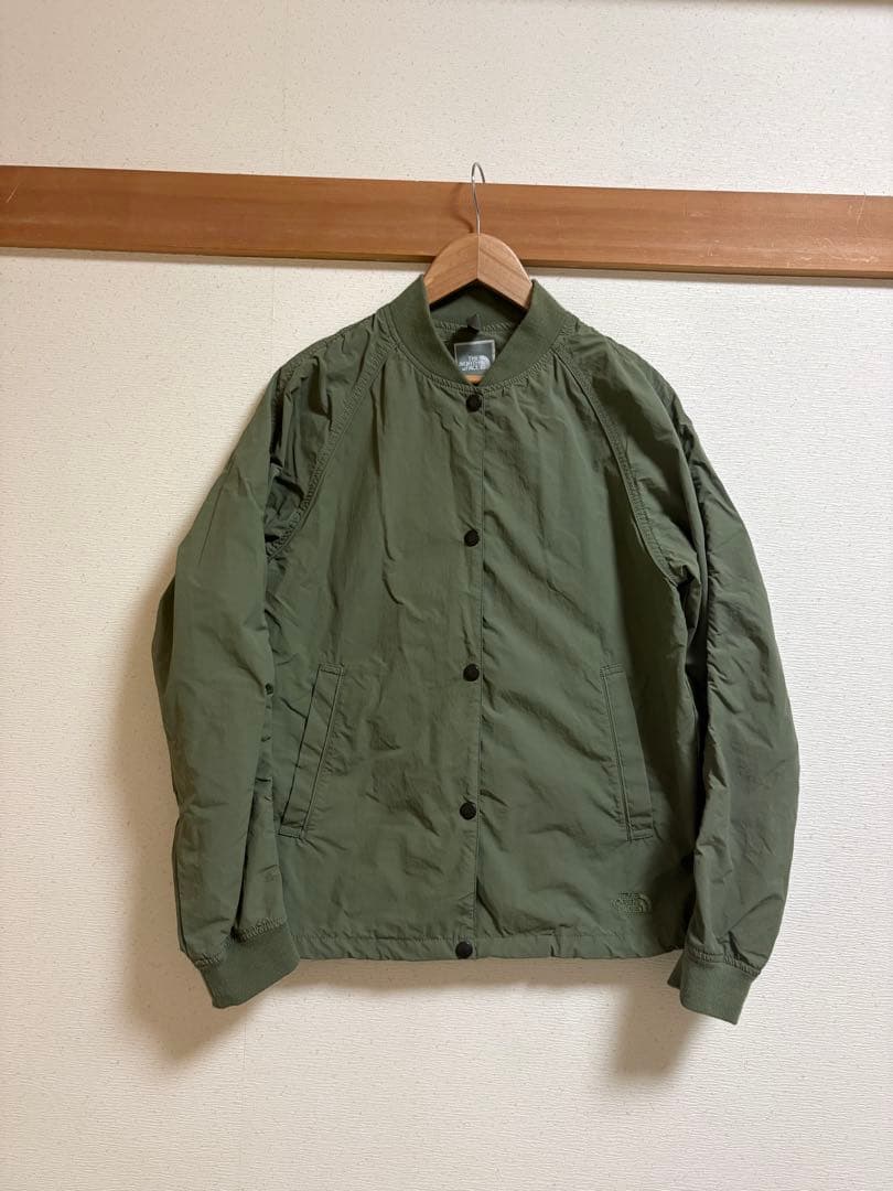 美品 THE NORTH FACE MA-1ジャケット オリーブグリーン - メルカリ