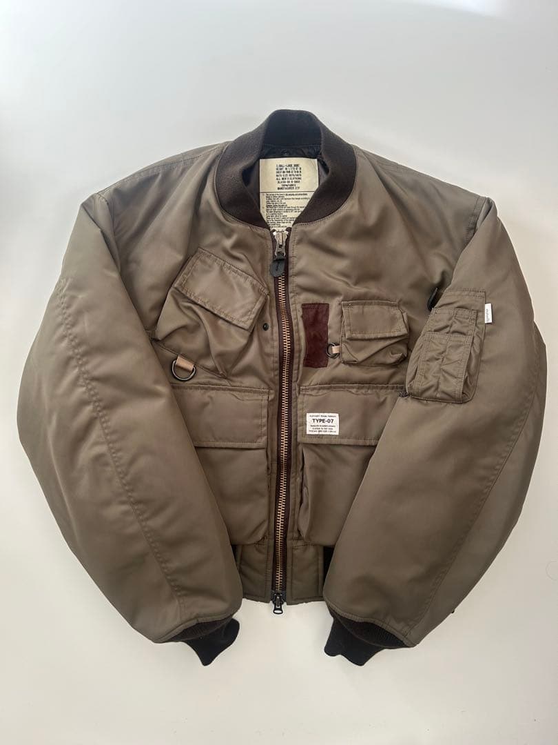 ジャケット・アウター elephant TRIBAL fabrics 23aw ma-1 elephant TRIBAL fabrics 23aw ma-1 - メルカリ