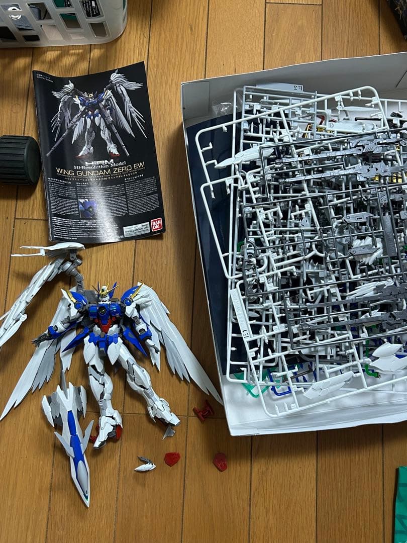 ハイレゾ　ウイングガンダムゼロ　組途中ジャンク Yahoo!オークション -「ハイレゾ ウイングゼロ」の落札相場・落札価格