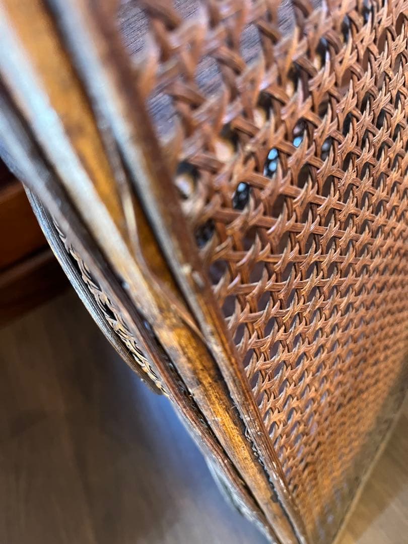 レトロな3段カゴ 壁掛け 60㌢✖️35㌢