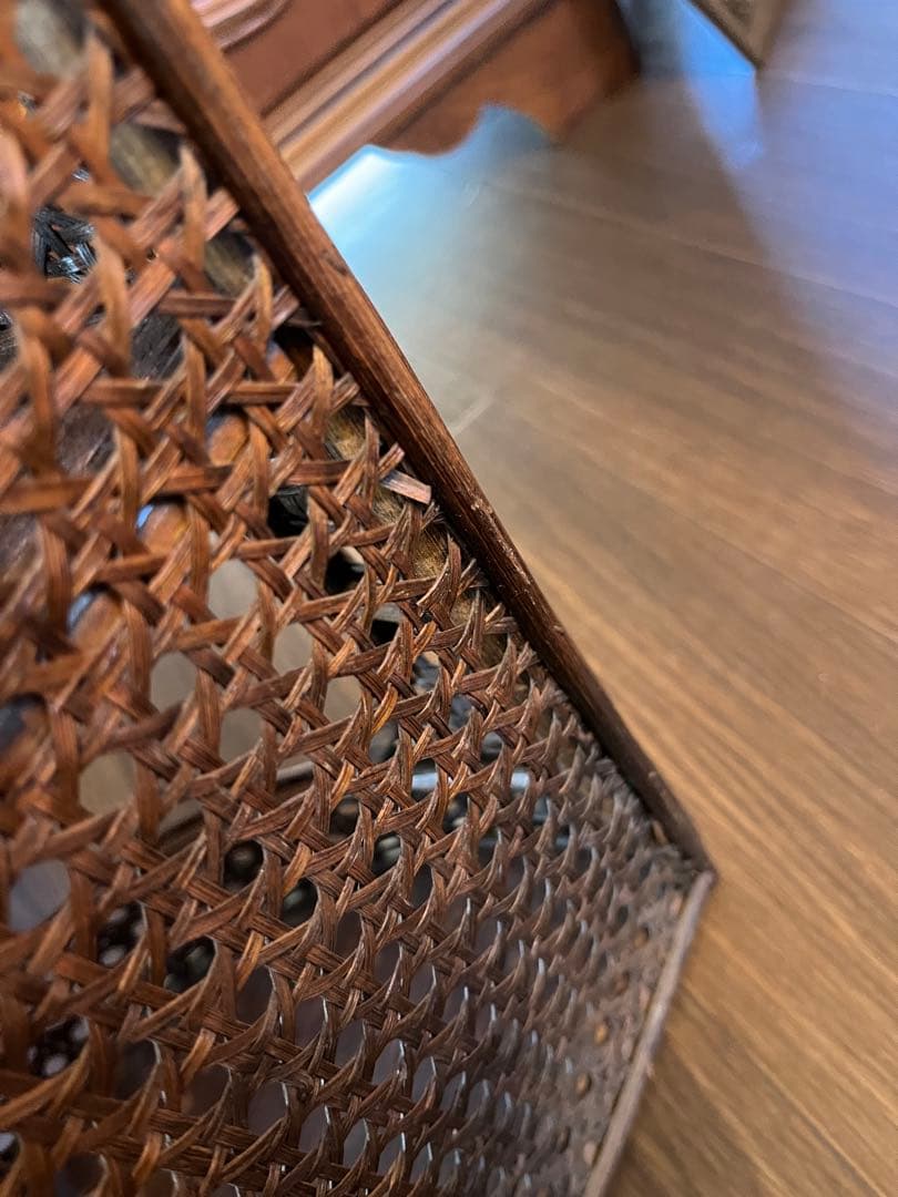 レトロな3段カゴ 壁掛け 60㌢✖️35㌢