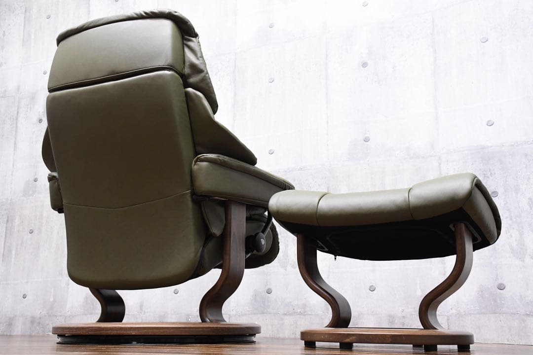 EIK32 短期展示品 2024年製 エコーネス ストレスレスチェア レノ M