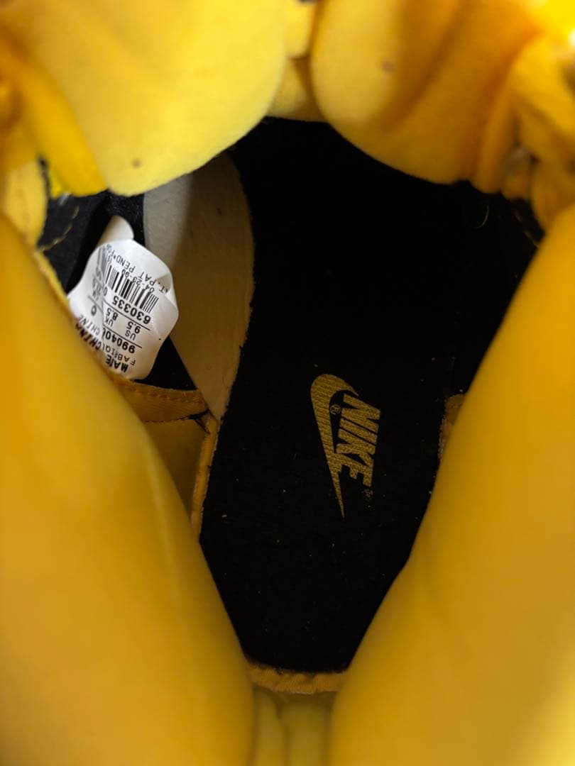 NIKE アイオワ ナイキ 27.5cm イ エロー✕黒