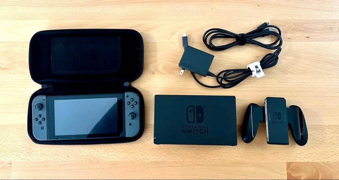 Nintendo Switch 本体 グレー カバー　充電器付き 楽天市場】【買い物マラソン期間P10倍】Nintendo Switch Switch2 有機