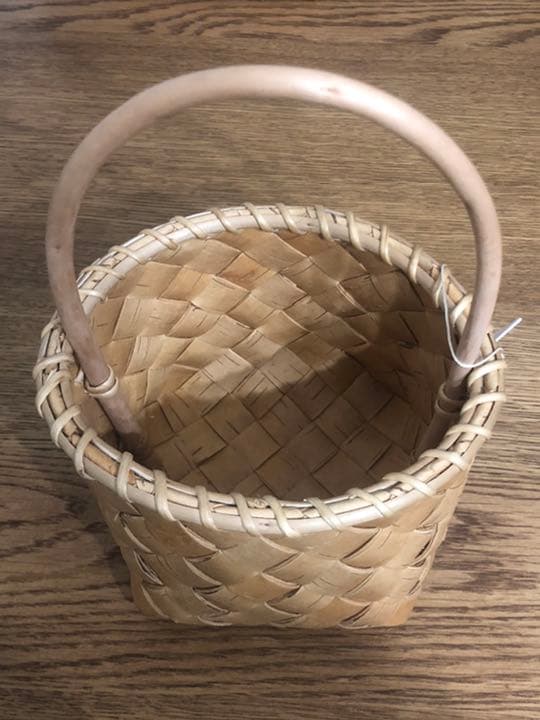 ビヨルク Bjork ハンドル付白樺の根かがりバスケット