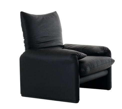 カッシーナ マラルンガ 本革 一人掛けソファ/シングル☆幅100㎝×奥行90