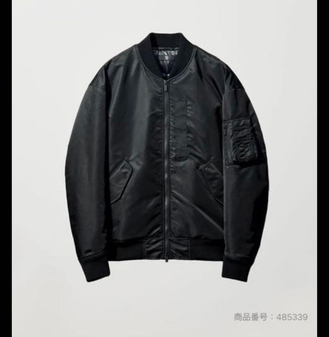 最新作 UNIQLO × ＋J ハイブリッドダウンオーバーサイズ MA-1 ／Ｍ ユニクロ公式 | ハイブリッドダウンオーバーサイズMA－1