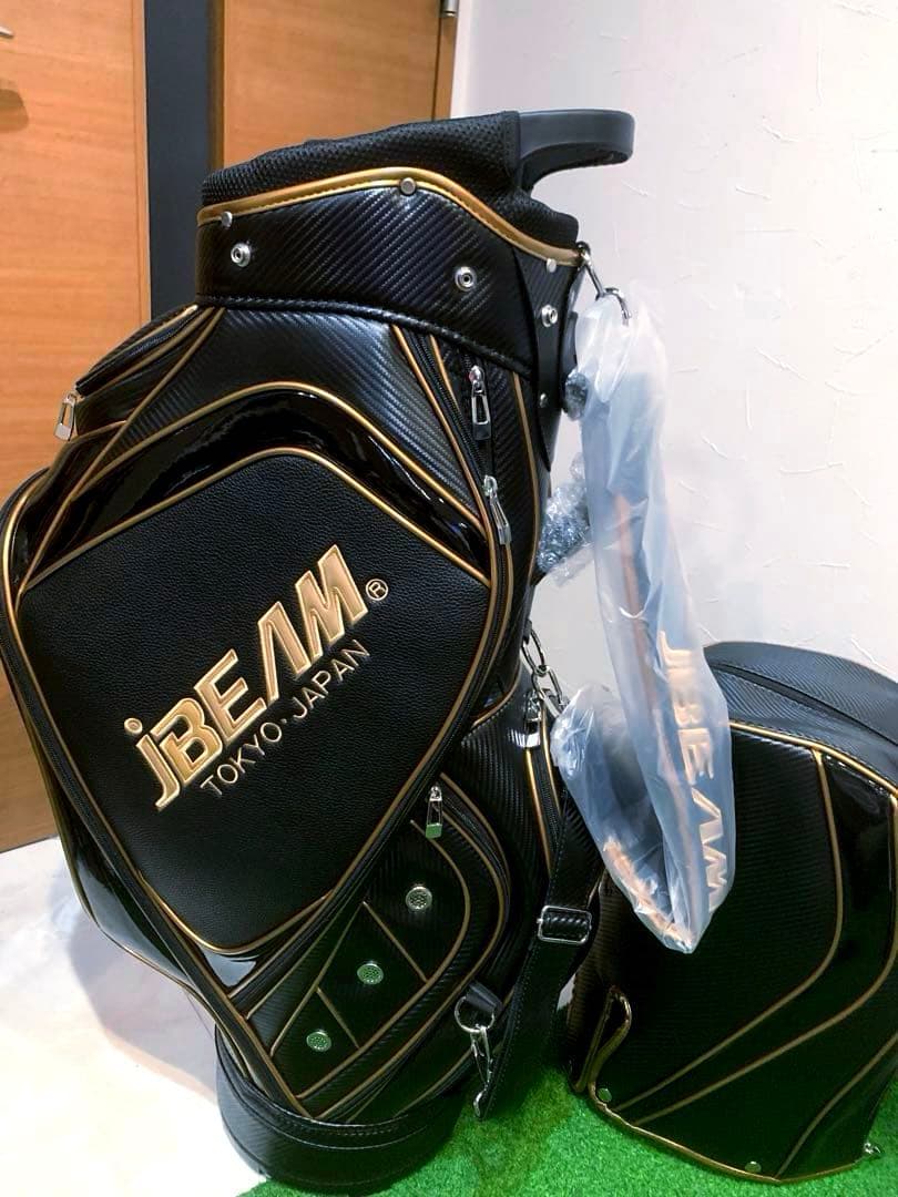 新品未使用 現行 Jビーム JBEAM 3点式 ツアープロ キャディバッグ