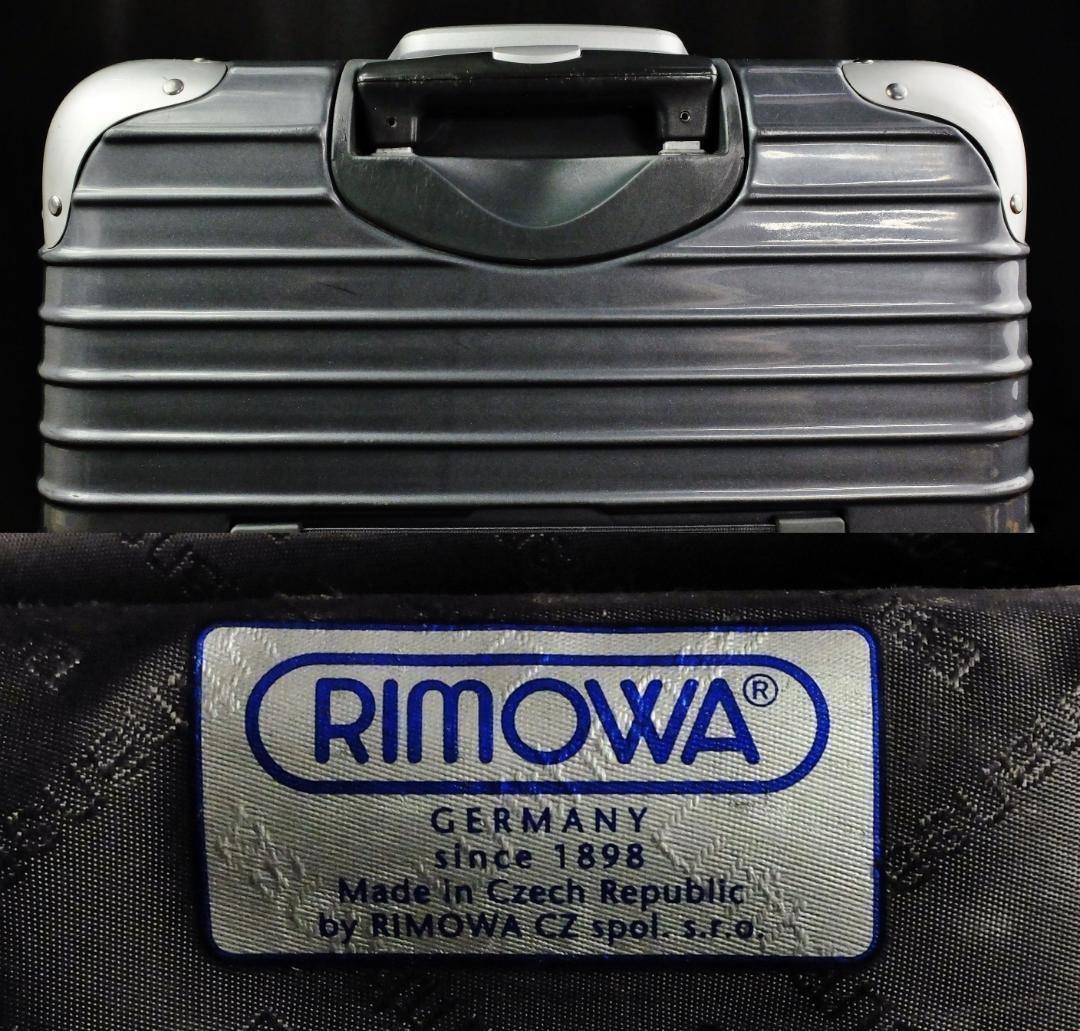 リモワ 899.62『ルフトハンザ/リンボ』2輪BIZトロリー シール 24L