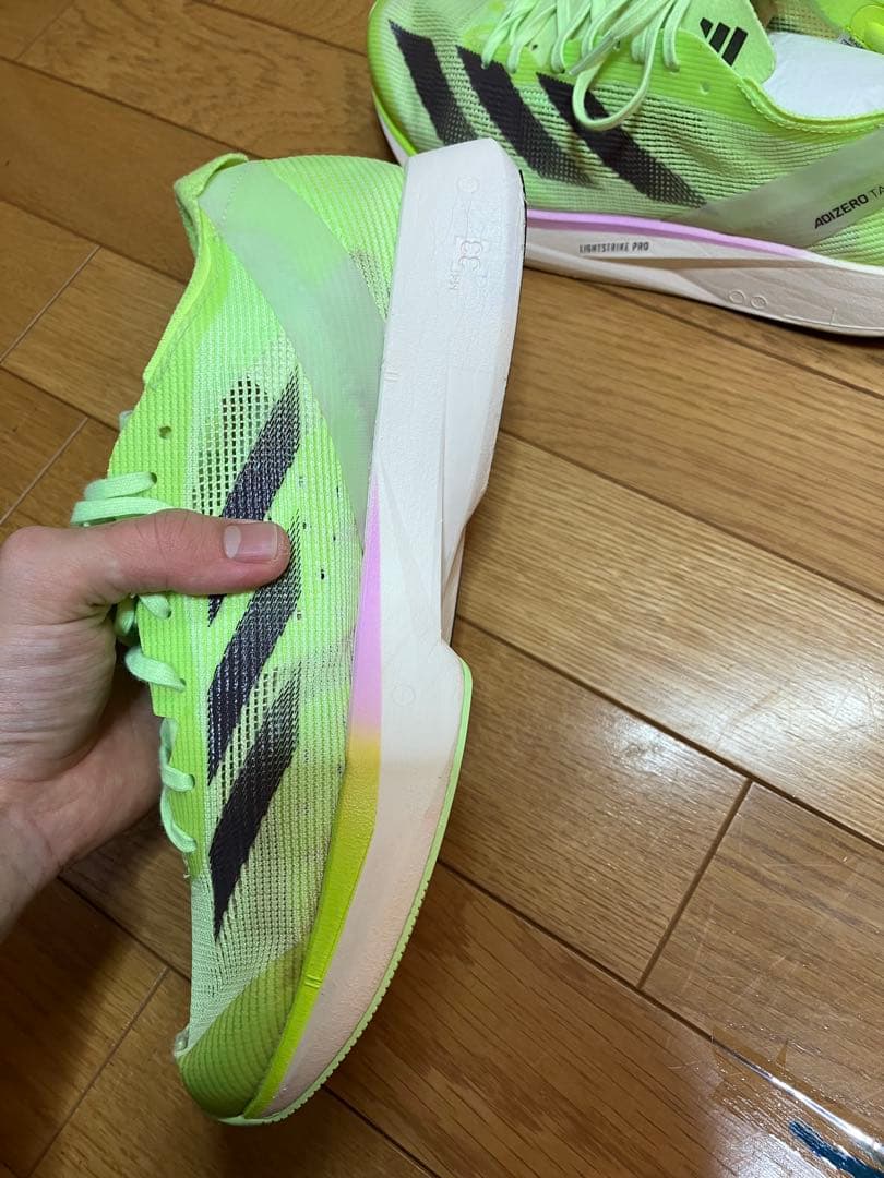 一回のみ使用ADIZERO TAKUMI SEN 10 26.5cm