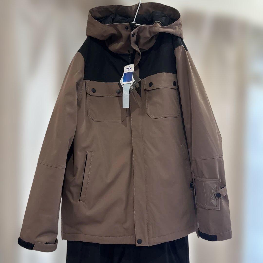 ACTLEIS アクレイス スノーボードウェア M上下 ジャケット新品 モカ