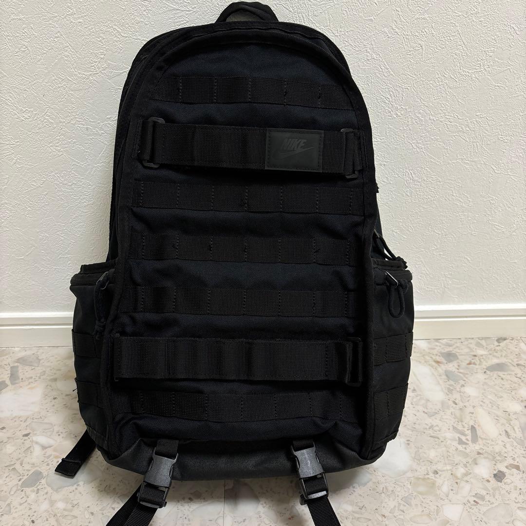 <美品> NIKE SB ナイキ エスビー RPM バックパック ブラック Nike SB RPM Solid Backpack Black/Black, Black/Black/Black, One